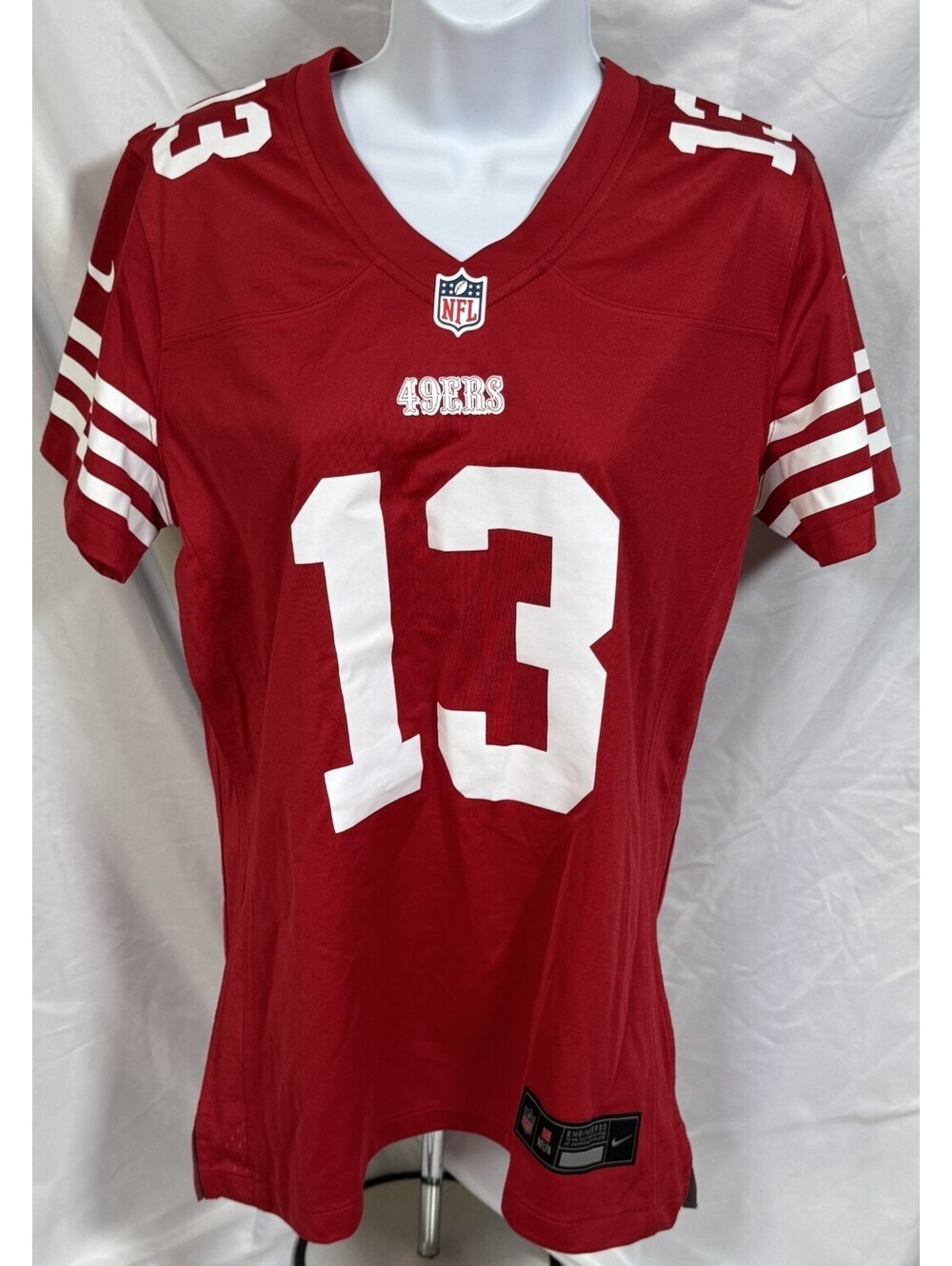 Nike Brock Purdy #13  San Francisco 49ers Game Jersey Red Men's M NEW